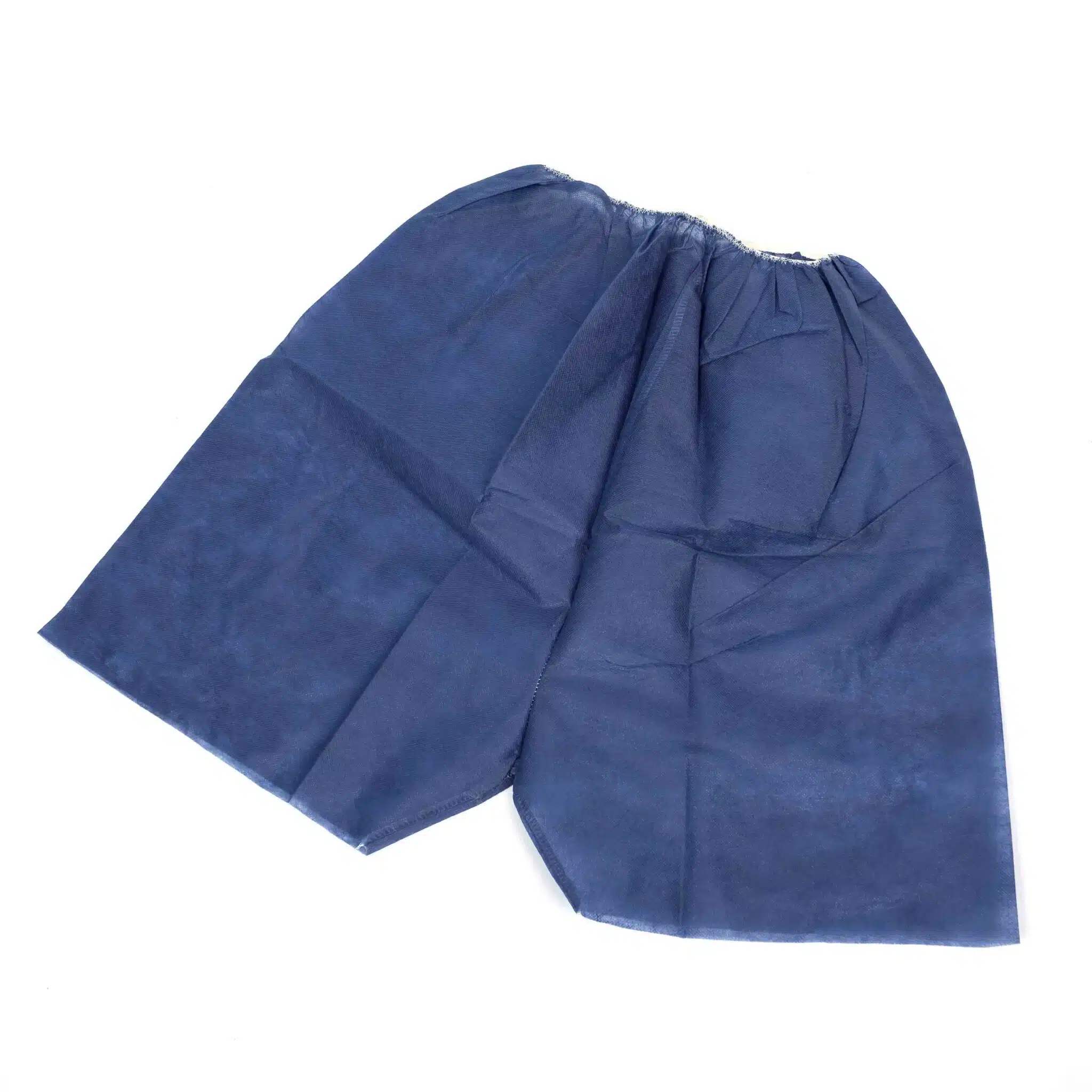 Dark blue nonwoven disposable medical shorts - Imagen 4