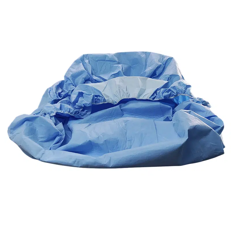 Multi-layered disposable bed cover with pad - Image 3