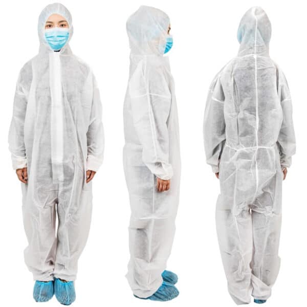 Non woven anti static disposable coveralls