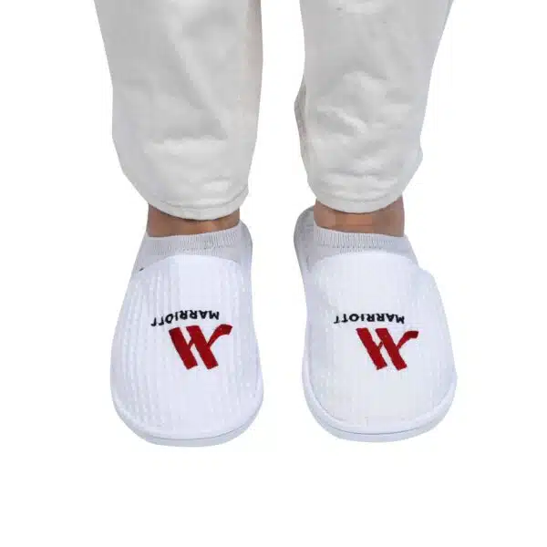 Closed toe disposable slippers for guests - รูปภาพ 4