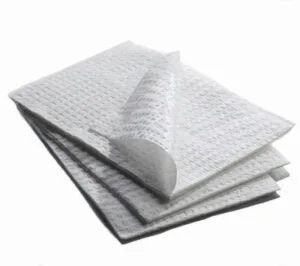 Stack of white bubble mailer envelopes.