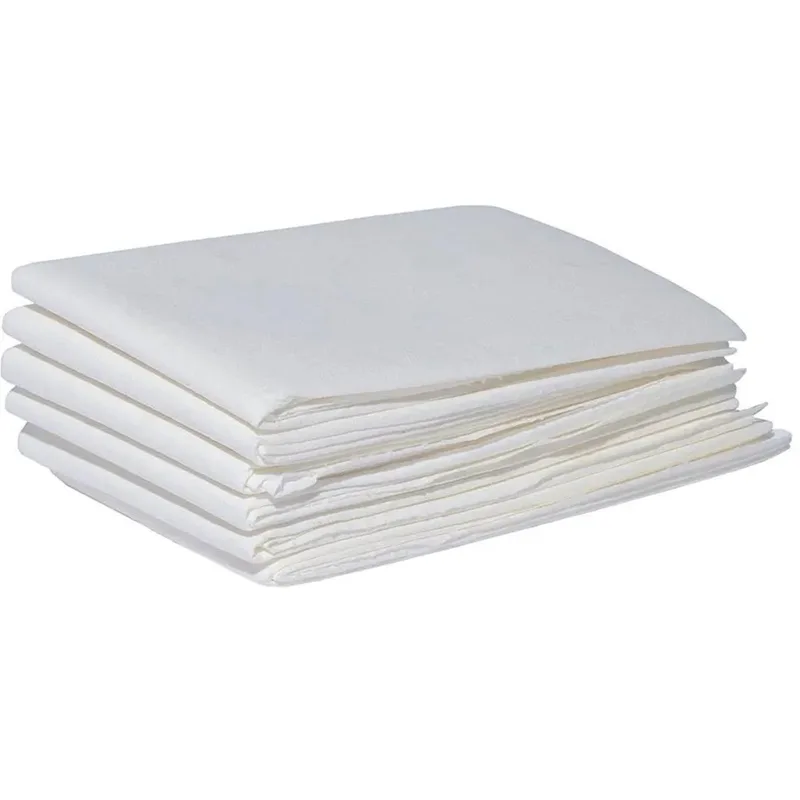 Stack of white cotton towels.