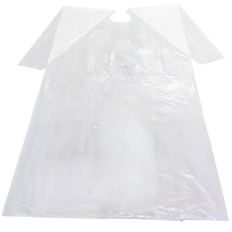 New style disposable PE gown in roll - 画像 (4)