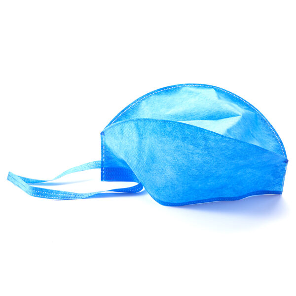 Blue disposable medical mask